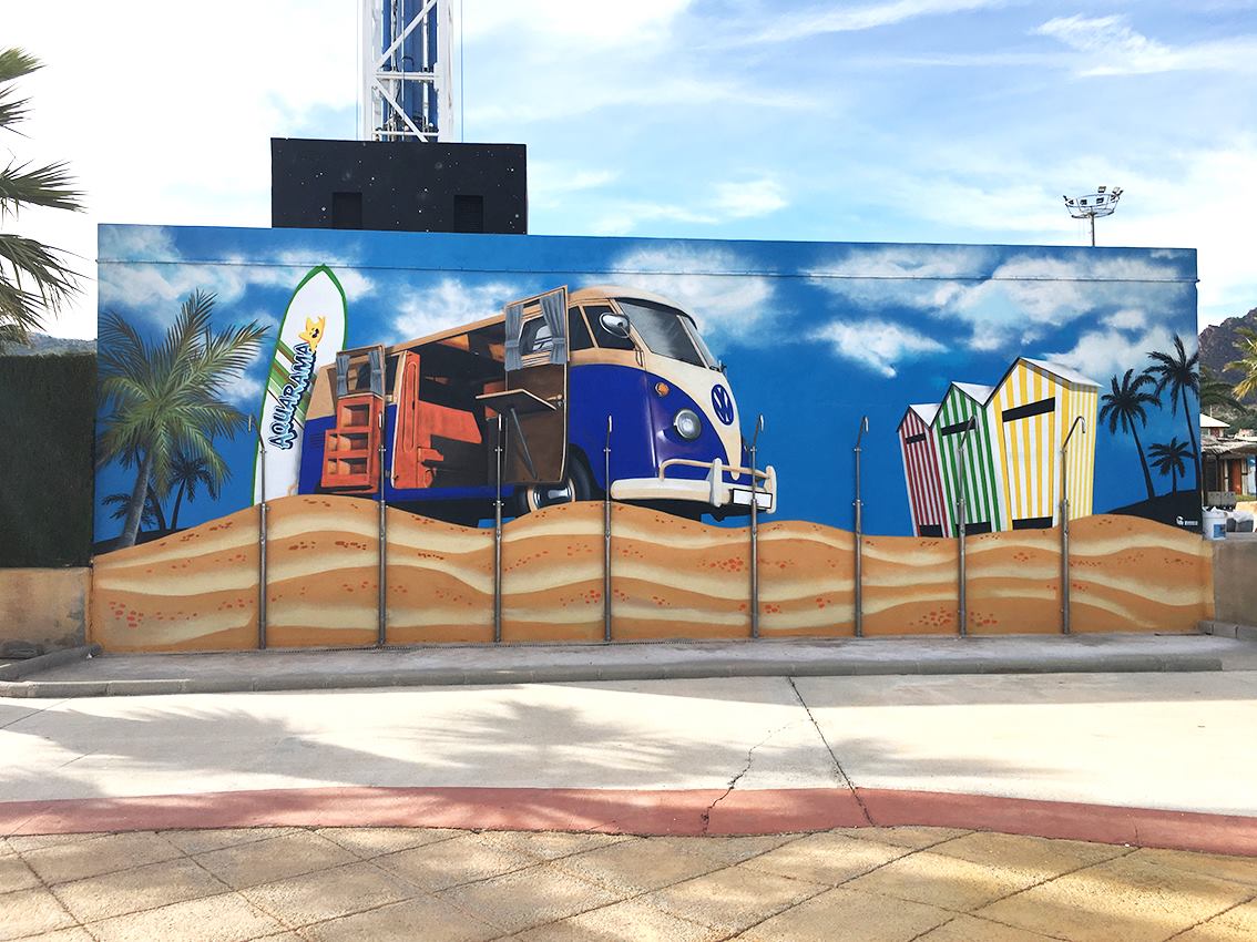 Aquarama 2017 Murales Castellón