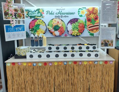 Poké Hawaiano en el Hotel Montreal