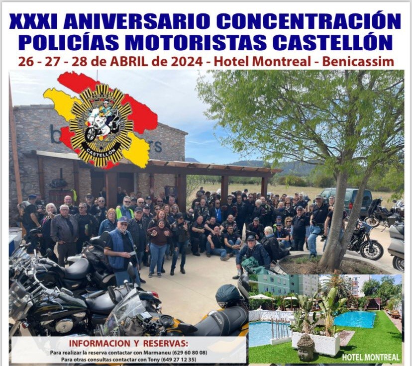 XXXI Aniversario Concentración Policías Motoristas Castellón